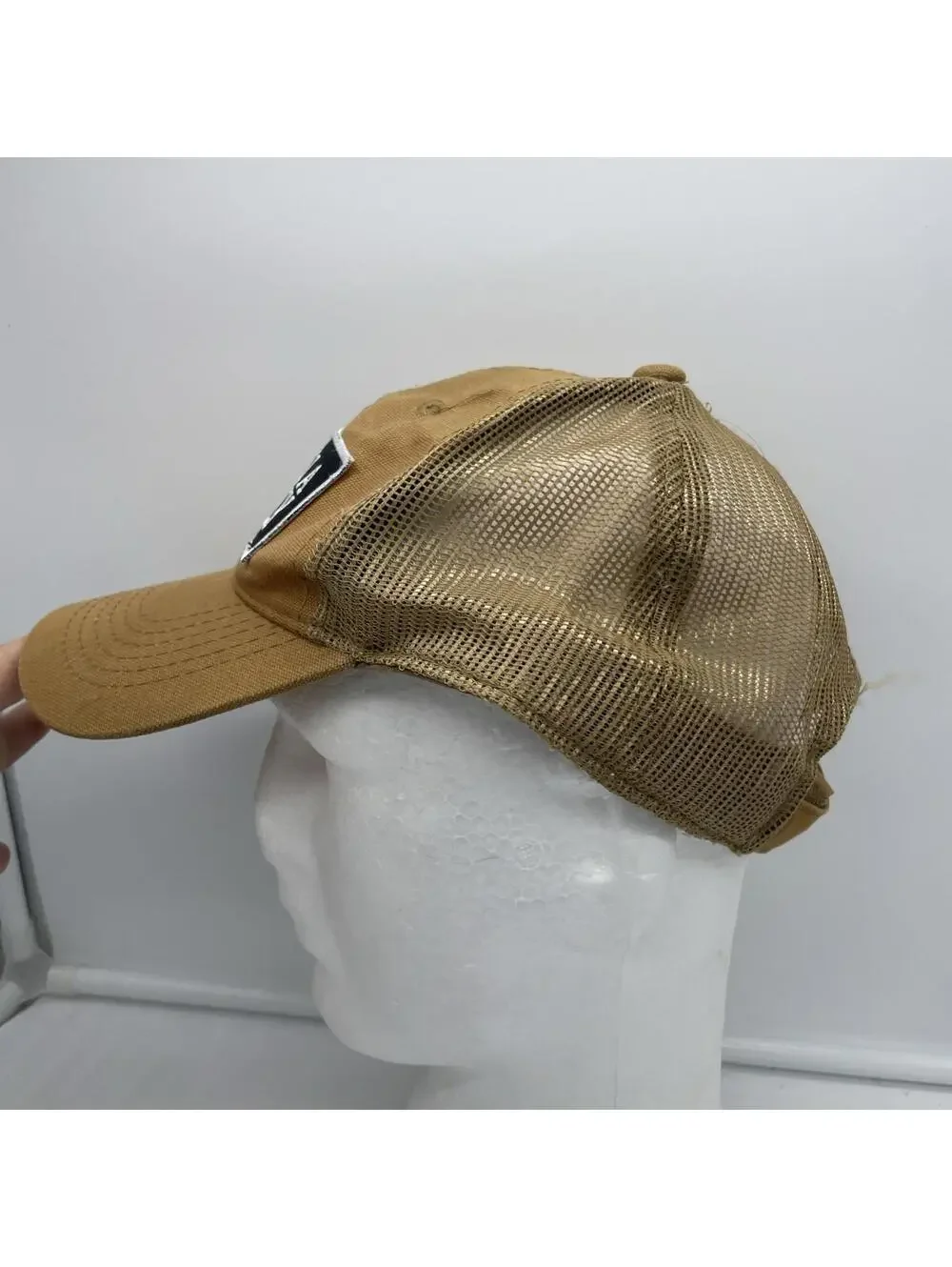 Magnolia Seed & Supply Cap Hat Adult Trucker Mesh Snapback Brown Poly Cotton